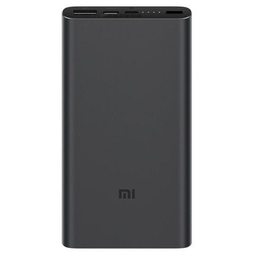 Powerbank аккумулятор Xiaomi Mi Power Bank 3 USB A + USB C 10000 мАч (Black)
